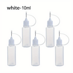 5pcs Needle Tip Glue Applicator Bottle Paper Quilling Scrapbooking Craft Tool