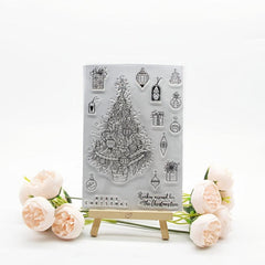 Christmas Stamp Painting Tool DIY Scrapbook Decoration Silicone Stamp