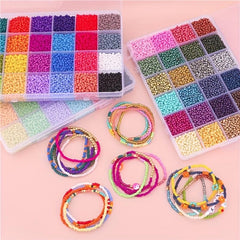 1000pcs 2mm Charm Czech Glass Seed Beads DIY Jewelry