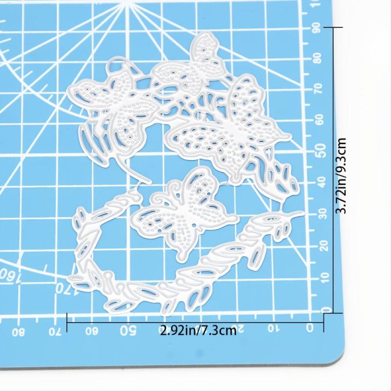 Butterfly Heart Metal Cutting Die for Crafting and Scrapbooking