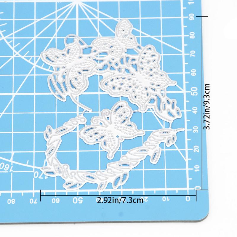 Butterfly Heart Metal Cutting Die for Crafting and Scrapbooking