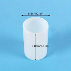 Cylindrical Silicone Mold for Candle Aromatherapy DIY
