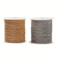 2m Stainless Steel Chain DIY Bracelet Necklace Making