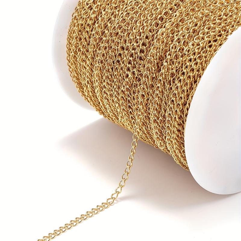 2m Stainless Steel Chain DIY Bracelet Necklace Making