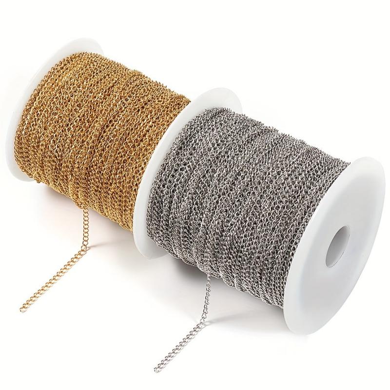 2m Stainless Steel Chain DIY Bracelet Necklace Making