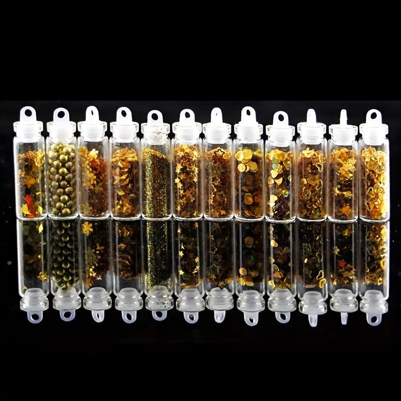 Colorful Resin Filler Glitter Flakes Sequins Kit