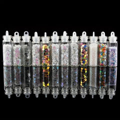 Colorful Resin Filler Glitter Flakes Sequins Kit