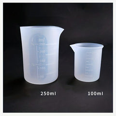 250ml Silicone Measuring Cup for Epoxy Resin - Washable & Reusable