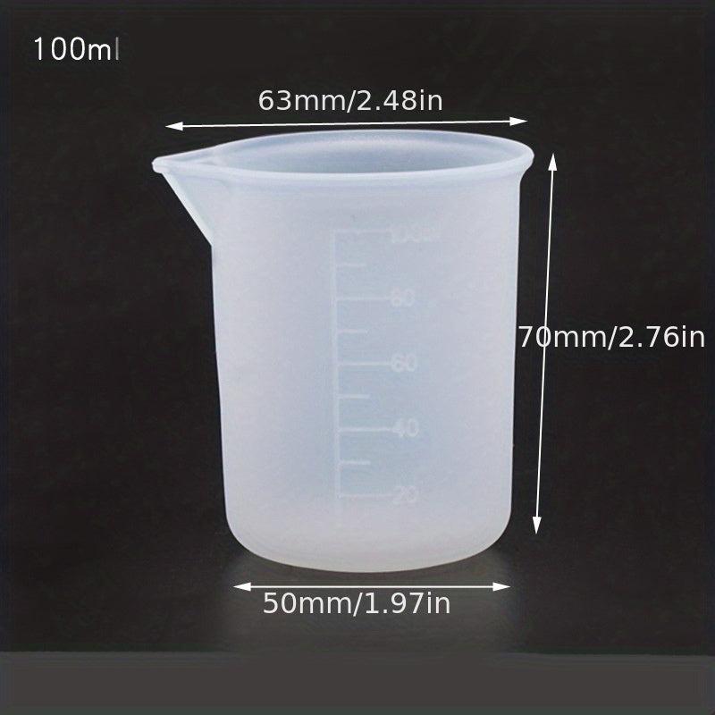 250ml Silicone Measuring Cup for Epoxy Resin - Washable & Reusable