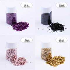 30g Crushed Glass Craft Glitter For Resin Nail Art DIY Jewelry