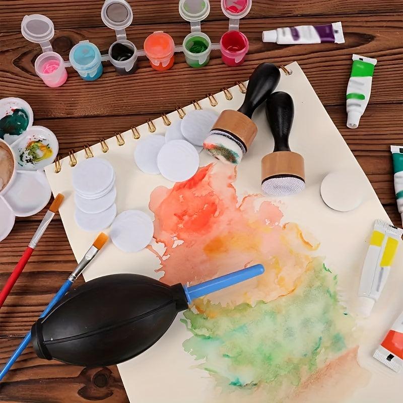 Alcohol Ink Rainbow Mini Blotter for Epoxy Resin Tumbler Making