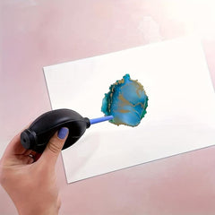 Alcohol Ink Rainbow Mini Blotter for Epoxy Resin Tumbler Making