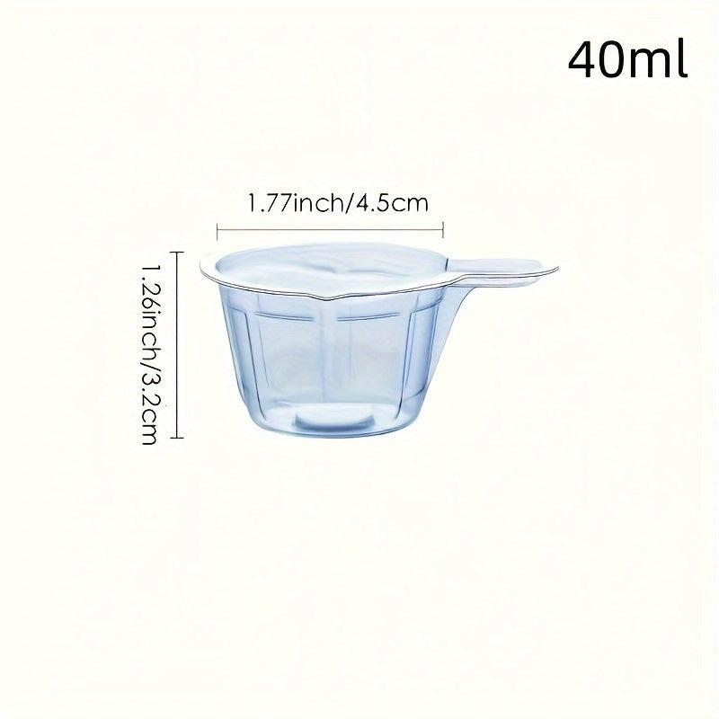 100pcs 40 60ml Plastic Resin Mixing Cups for Paint Epoxy Jewelry Making