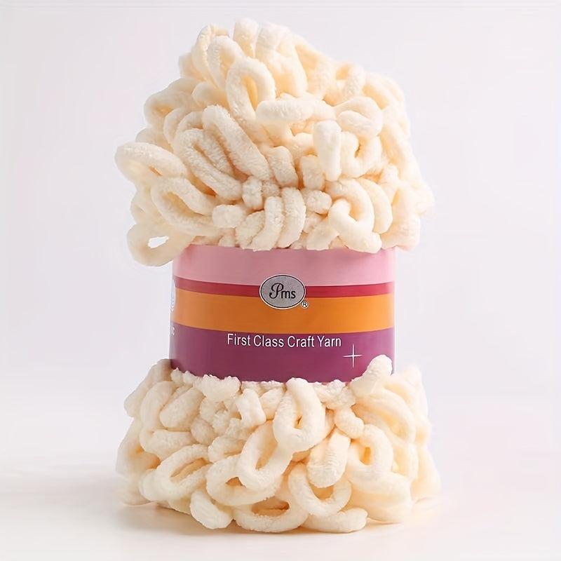 Polyester Finger Loops Yarn for DIY Knitting & Crochet
