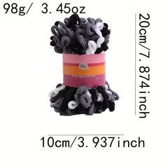 Polyester Finger Loops Yarn for DIY Knitting & Crochet
