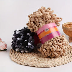 Polyester Finger Loops Yarn for DIY Knitting & Crochet
