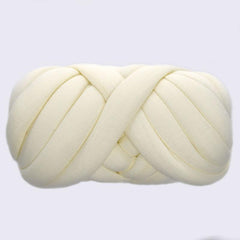 250g Chunky Cotton Yarn for Hand Knitting Crochet Soft Big DIY Arm Knitting