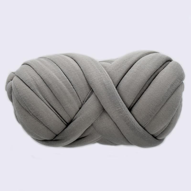 250g Chunky Cotton Yarn for Hand Knitting Crochet Soft Big DIY Arm Knitting