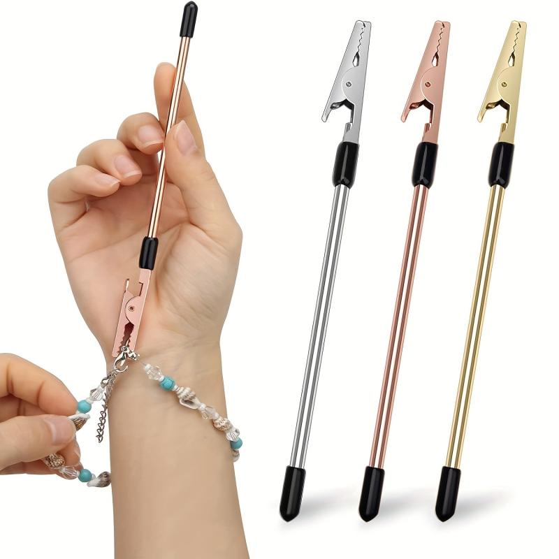 Bracelet Helper Tool Roach Clips Jewelry Repair Kit Pliers Bracelet Extender