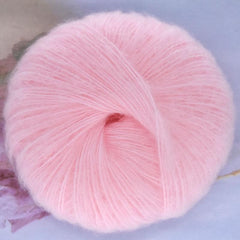 Soft Acrylic Mohair Yarn Plush Cashmere Yarn Hand Knitting Wool Crochet