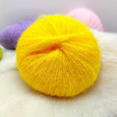 Soft Mohair Crocheting Yarn 25g 400m