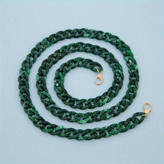 Long Acrylic Chains Mixed Thick Film Chains for Handbag & Phone Case