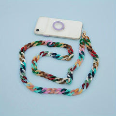 Long Acrylic Chains Mixed Thick Film Chains for Handbag & Phone Case
