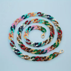 Long Acrylic Chains Mixed Thick Film Chains for Handbag & Phone Case