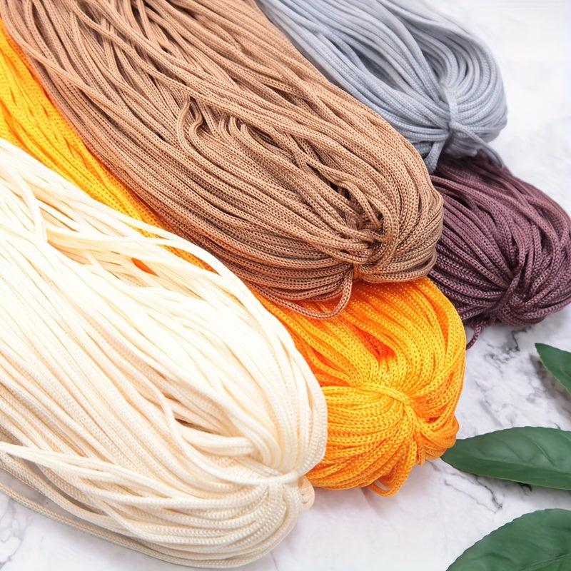 Solid Nylon Yarn for Crocheting 200g