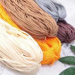 Solid Nylon Yarn for Crocheting 200g