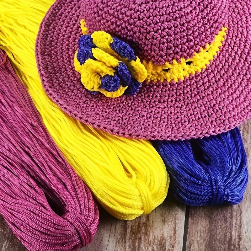Solid Nylon Yarn for Crocheting 200g
