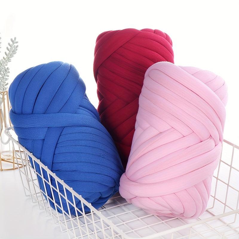 Chunky Cotton Yarn Arm Knitting Yarn Jumbo Chunky Yarn For Crocheting