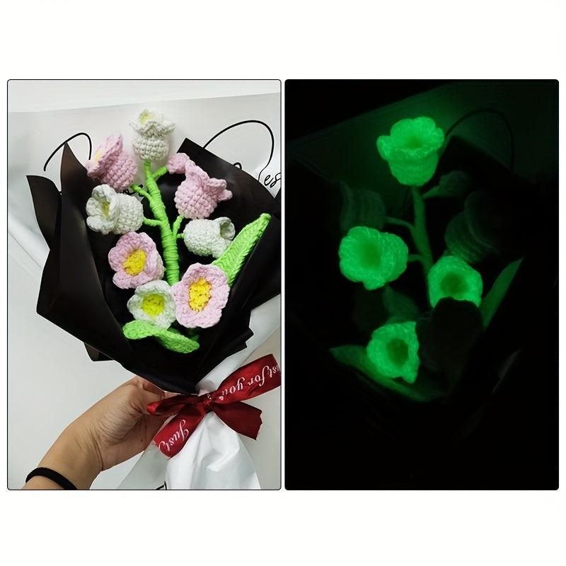 Glowing Wool Luminous Cotton Yarn for DIY Knitting