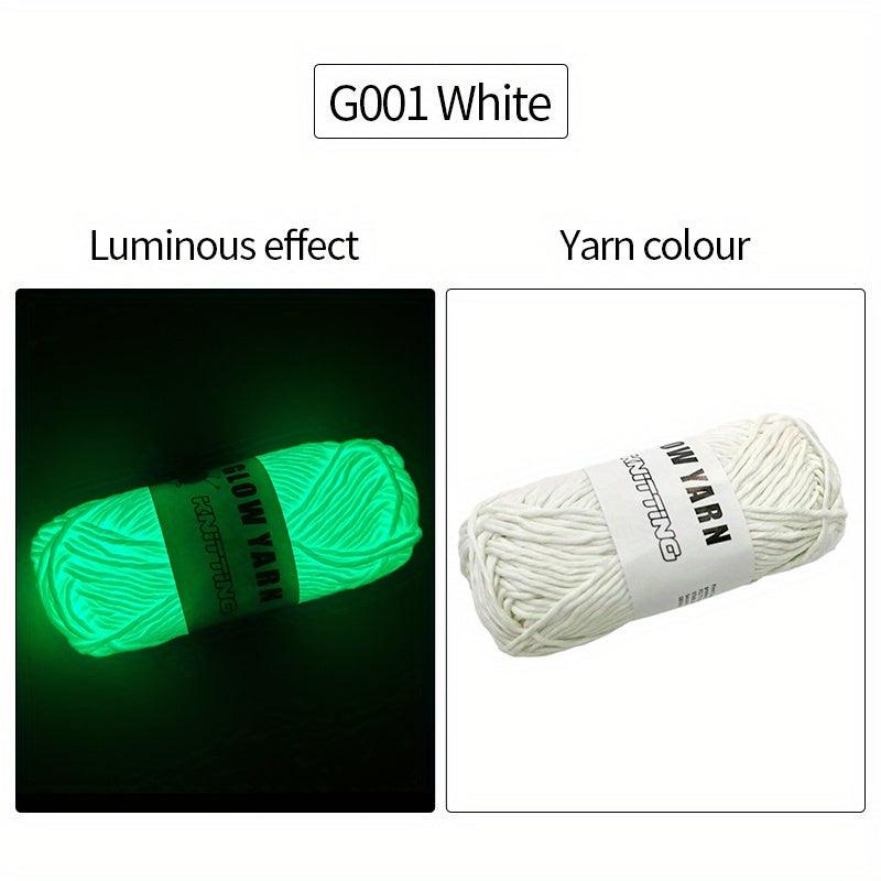 Glowing Wool Luminous Cotton Yarn for DIY Knitting