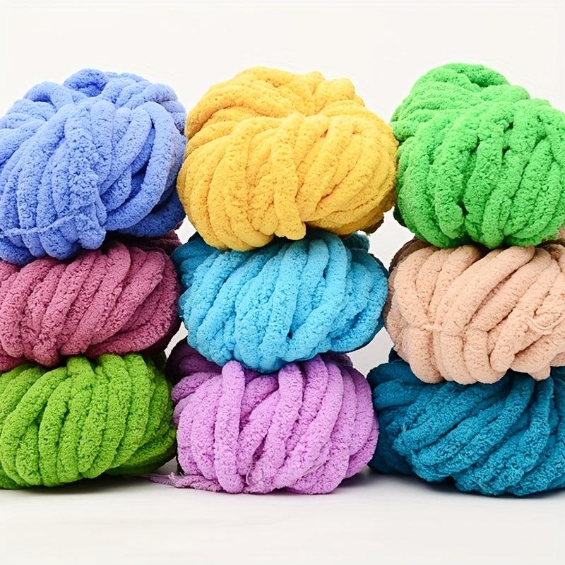 Thick Yarn Chenille Blanket Thread for DIY Crocheting & Knitting