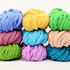 Thick Yarn Chenille Blanket Thread for DIY Crocheting & Knitting