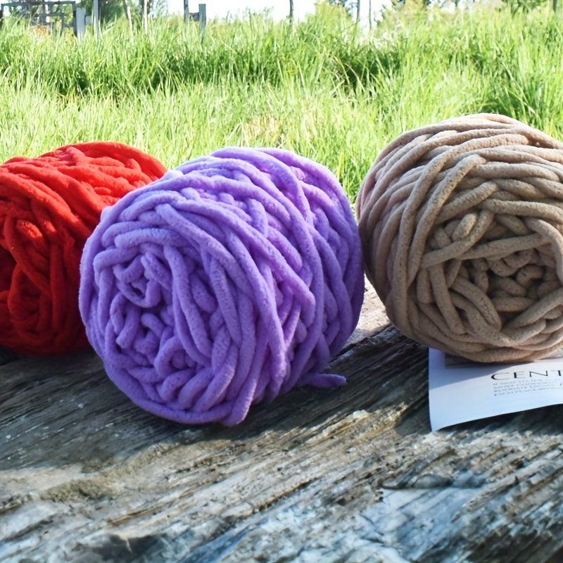 100g Ice Strip Yarn for DIY Crochet Projects