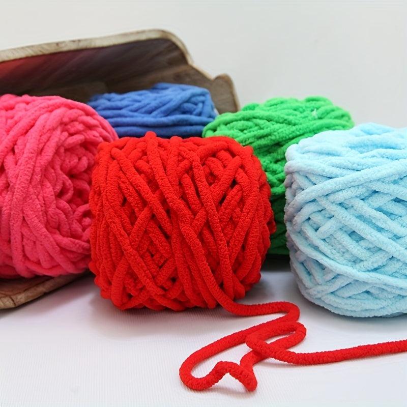 100g Ice Strip Yarn for DIY Crochet Projects