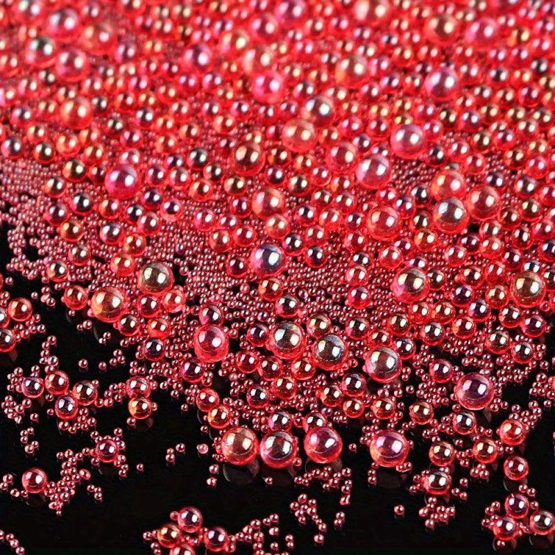 20g Mini Bubble Ball Bead Glass Sequins Resin Filling