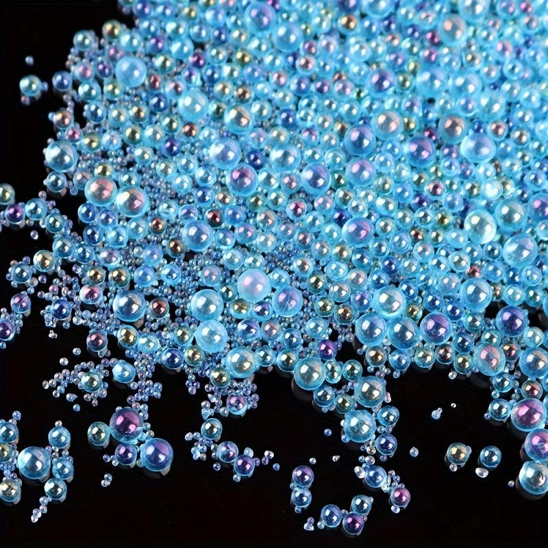 20g Mini Bubble Ball Bead Glass Sequins Resin Filling
