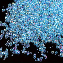 20g Mini Bubble Ball Bead Glass Sequins Resin Filling