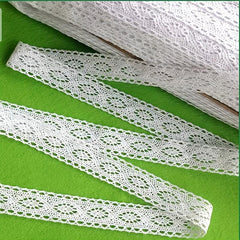DIY Cotton Lace Webbing Wedding Party Bow Decoration 2m