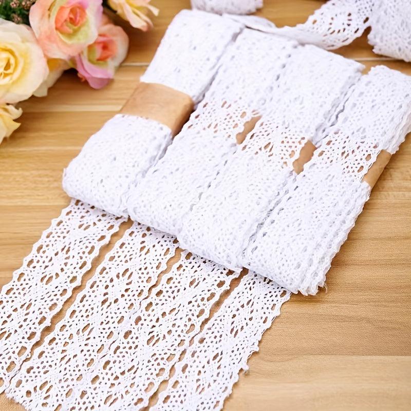 DIY Cotton Lace Webbing Wedding Party Bow Decoration 2m