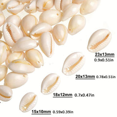 30pcs Spiral Shell Beads Oval Conch Whelk Sea Seashell Spacer Beads