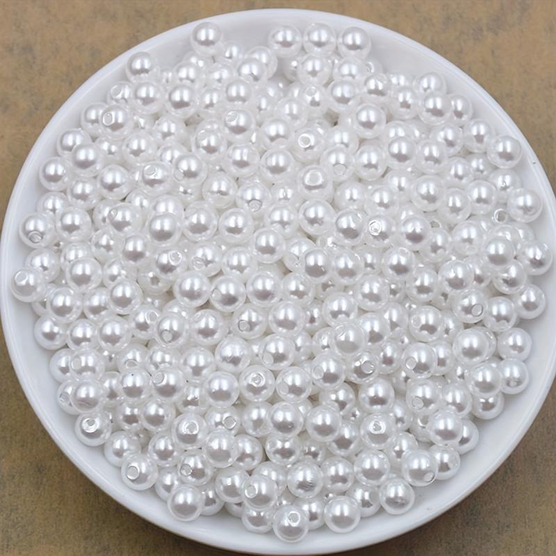500pcs 4-10mm Colorful Pearl Spacer Beads DIY Jewelry Making Supplies