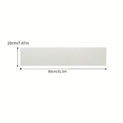 5pcs 30.0cmX119 Non Slip Stair Treads Pre Cut Anti Slip Strips Transparent