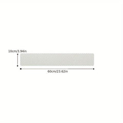 5pcs 30.0cmX119 Non Slip Stair Treads Pre Cut Anti Slip Strips Transparent