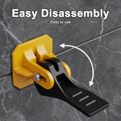 50pcs Reusable Tile Leveler System with T Pin for Perfect Tile Leveling