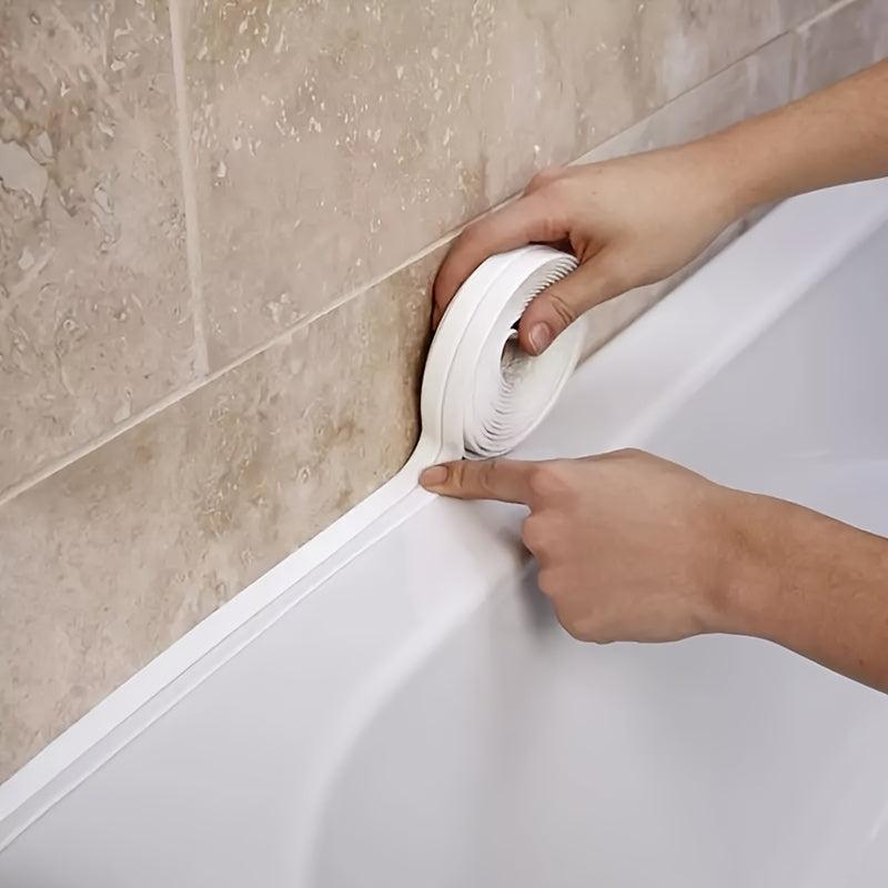 Waterproof PVC Sealing Tape Self Adhesive for Kitchen Bathroom Shower Toilet