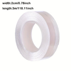 Nano Tape Double Sided Transparent Adhesive 1 2 3 5M